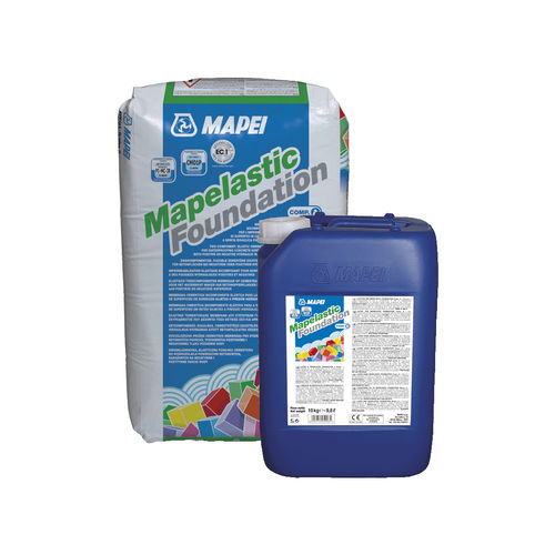 Mortier d'étanchéité - MAPELASTIC FOUNDATION - MAPEI GB - pour béton / pour maçonnerie / de ciment
