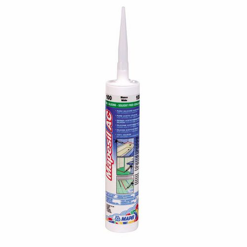 Mastic à base de résine de silicone - MAPESIL AC - MAPEI GB - pour étanchéité