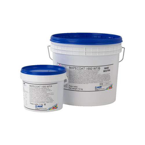 Enduit de protection - MAPECOAT I 650 WT - MAPEI GB - pour béton / époxy / mat
