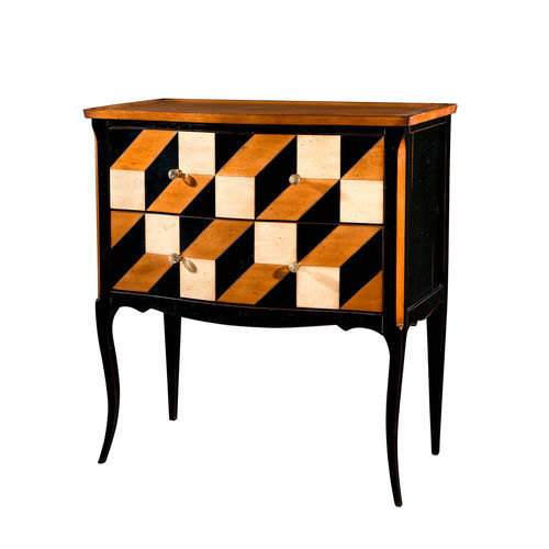 Commode sur pieds hauts - ATOUT CARREAU - Michel Ferrand - classique / en bois / rectangulaire
