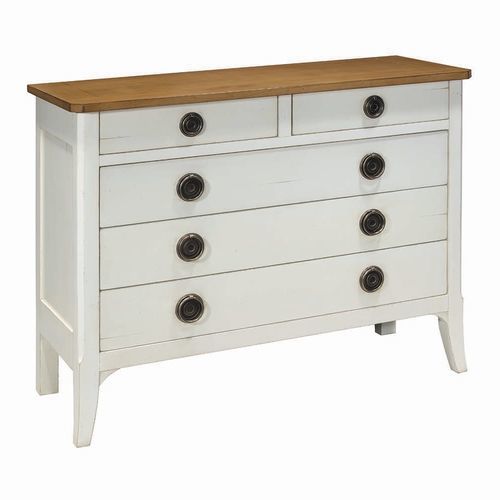 Commode classique - 1266 - Michel Ferrand - en bois / rectangulaire / 5 tiroirs