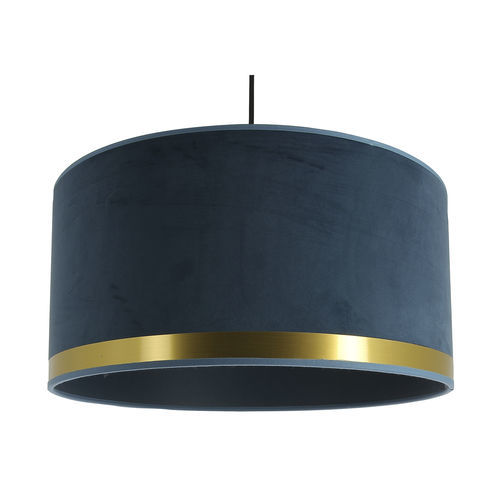 Suspension - METROPOLIGHT - en laiton / en tissu / Art Déco