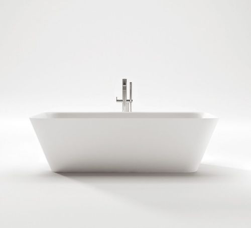 Baignoire à poser - EQUAL - Disenia - pour habitat / en composite / contemporaine