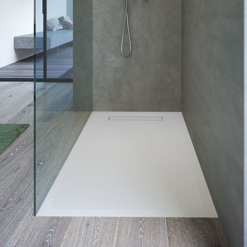 Receveur de douche rectangulaire - STREET - Disenia - à encastrer / en composite / antidérapant