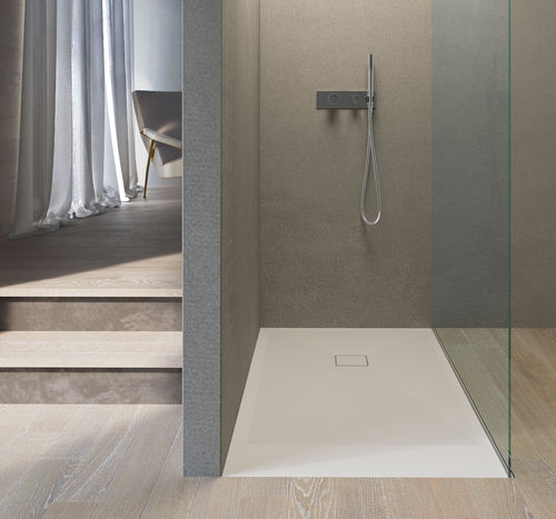 Receveur de douche rectangulaire - JOIN - Disenia - à poser / à fleur de sol / extra plat