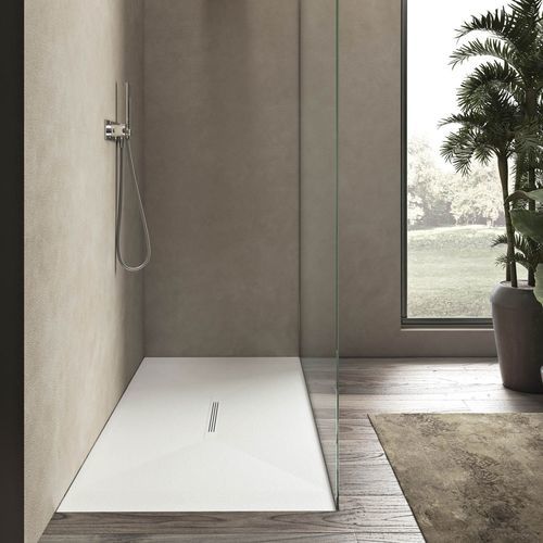Receveur de douche rectangulaire - KRUS - Disenia - surélevé / à encastrer / extra plat