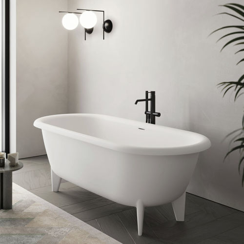 Baignoire ovale - Rialto  - Disenia - sur pieds / pour habitat / en CristalPlant®