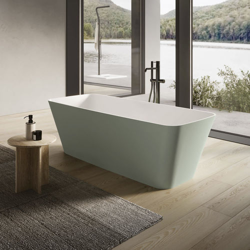 Baignoire d'angle - Ares - Disenia - à poser / près du mur / pour habitat