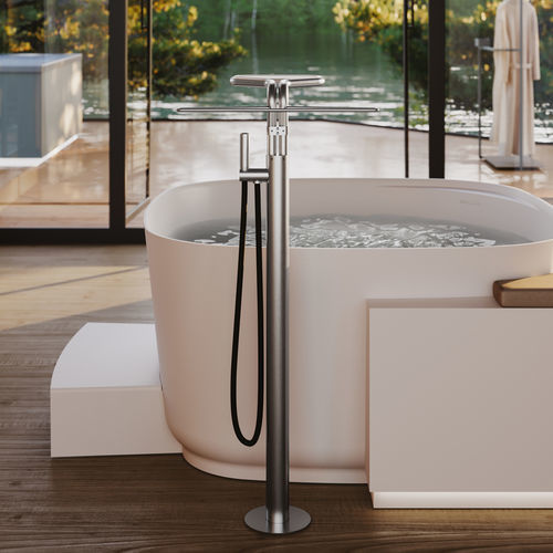 Mitigeur de douche - LIBECCIO - Disenia - en îlot / intégré / en inox