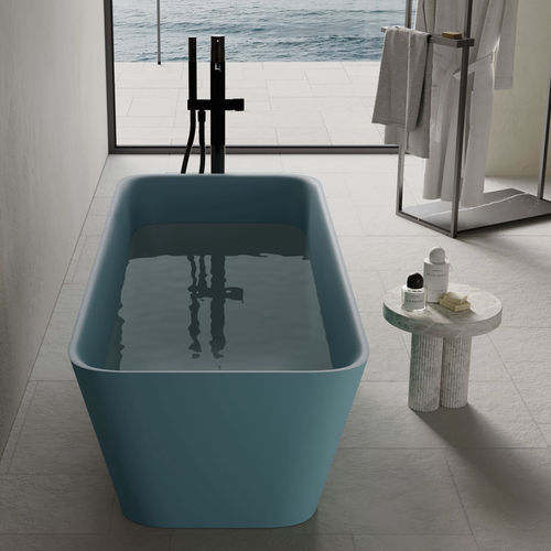 Baignoire à poser - EQUAL - Disenia - pour habitat / en composite / contemporaine
