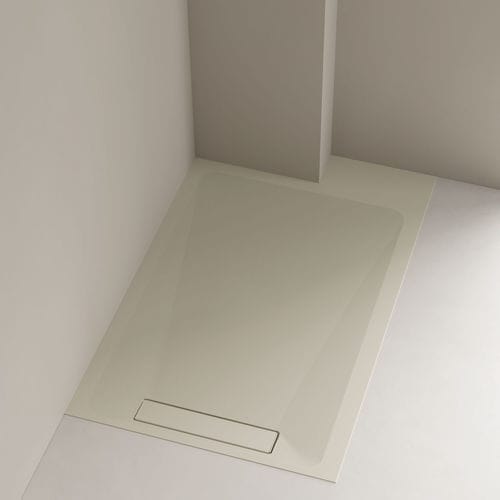 Receveur de douche rectangulaire - LINEA - Disenia - extra plat / à fleur de sol / à encastrer