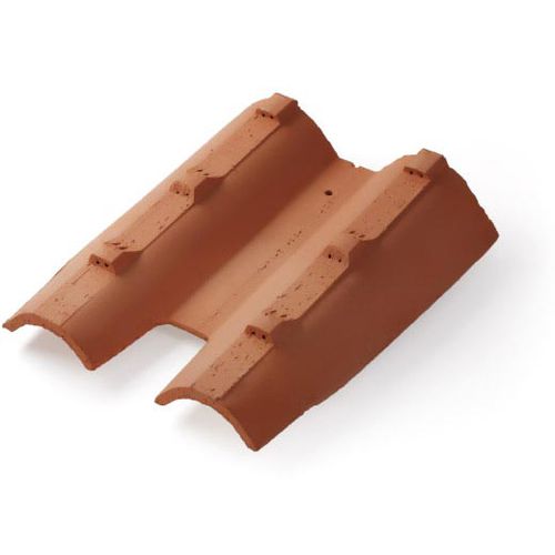 Tuile canal - BICOPPO® ROSSO - Fornace laterizi Vardanega Isidoro srl - en chapeau / en terre cuite / double