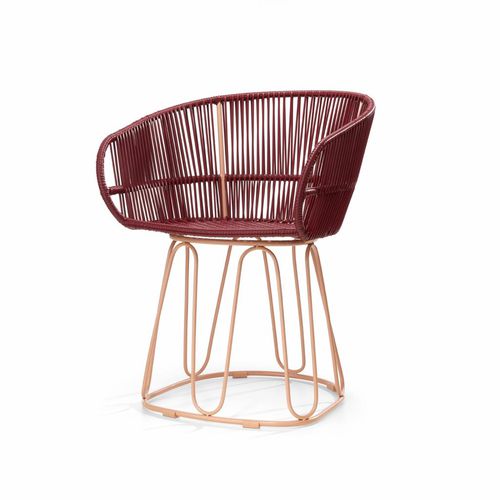 Chaise de salle à manger contemporaine - CIRCO - ames - d'extérieur / d'intérieur / en acier
