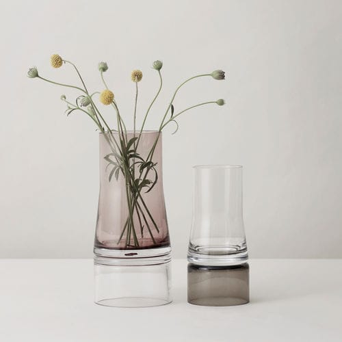Vase contemporain - 201317 - LYNGBY PORCELÆN - en verre / par Joe Colombo