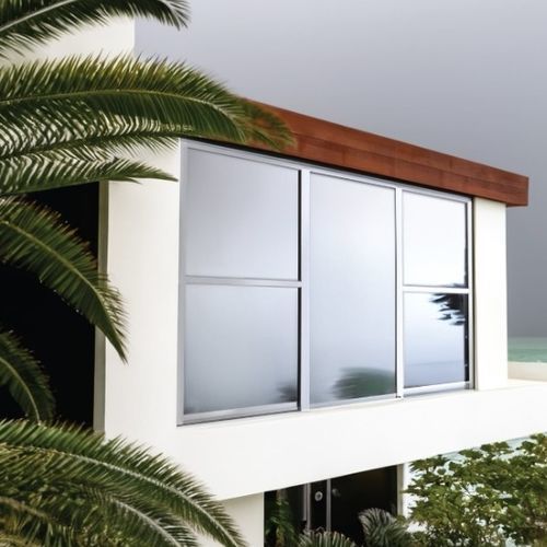 Fenêtre en aluminium - HR4 W - INTERAL CUHADAROGLU METAL SANAYI - en verre / basculante / à double vitrage