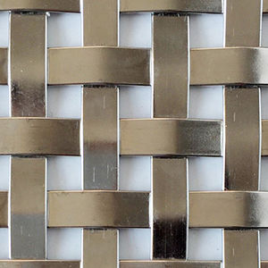 Toile métallique tissée en acier inoxydable - XY-2156 - Hebei Shuolong Metal Products Co.,Ltd - pour façade / à maillage carré