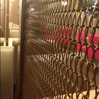 Maille métallique pour mur-rideau - XY-A2515 - Hebei Shuolong Metal Products Co.,Ltd - en fer / à fils en spirale / en panneaux