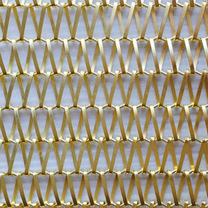 Toile métallique tissée en cuivre - XY-A4518T - Hebei Shuolong Metal Products Co.,Ltd - à fils en spirale / décorative