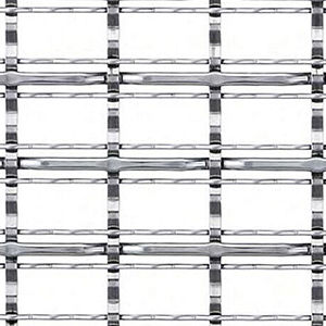 Toile métallique tissée en acier inoxydable - XY-3821 - Hebei Shuolong Metal Products Co.,Ltd - pour agencement intérieur / à maillage long