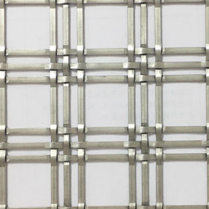 Toile métallique tissée en acier inoxydable - XY-4435 - Hebei Shuolong Metal Products Co.,Ltd - pour façade / pour mur / à maillage carré
