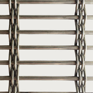 Toile métallique tissée en acier inoxydable - XY-7543 - Hebei Shuolong Metal Products Co.,Ltd - pour cloison / à maillage long