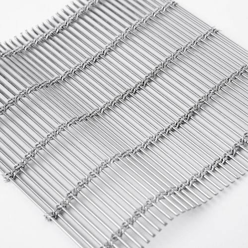 Toile métallique tissée en acier inoxydable - XY-M4235 - Hebei Shuolong Metal Products Co.,Ltd - pour brise-soleil / pour bardage / à maillage long