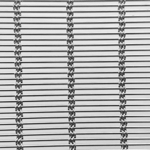 Toile métallique tissée en acier inoxydable - XY-M4235 - Hebei Shuolong Metal Products Co.,Ltd - pour brise-soleil / à maillage long / décorative