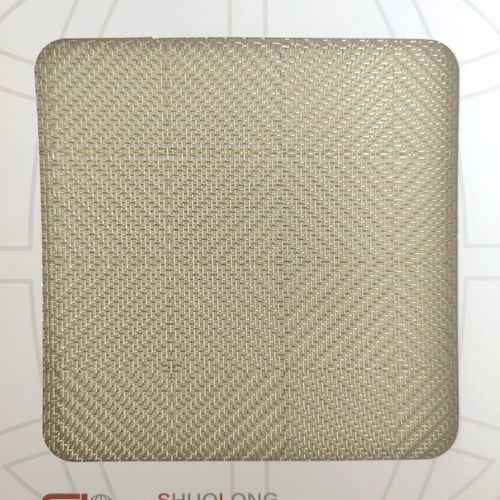 Toile métallique tissée en acier inoxydable - XY-R-2825 - Hebei Shuolong Metal Products Co.,Ltd - pour agencement intérieur / tissée / argentée