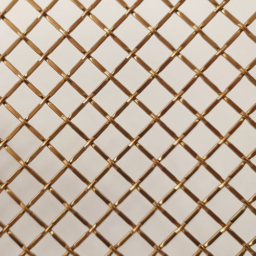 Toile métallique tissée en acier inoxydable - XY-1820 - Hebei Shuolong Metal Products Co.,Ltd - pour agencement intérieur / pour façade / pour mur