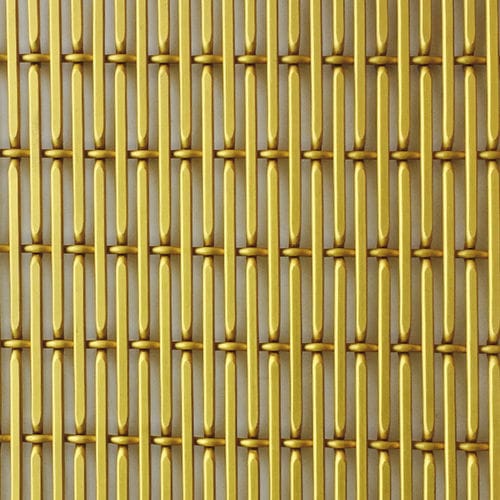 Maille métallique pour mur-rideau - XY-6010P - Hebei Shuolong Metal Products Co.,Ltd - en aluminium / tissée / à maillage long