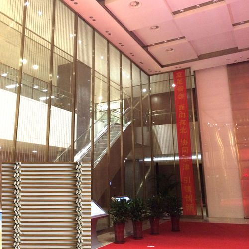 Maille métallique décorative - XY-M4362 - Hebei Shuolong Metal Products Co.,Ltd - en acier inoxydable / pour mur / pour agencement intérieur
