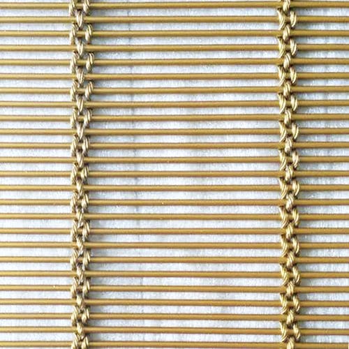 Maille métallique pour brise-soleil - XY-M3631 - Hebei Shuolong Metal Products Co.,Ltd - en acier inoxydable / pour façade / à maillage long