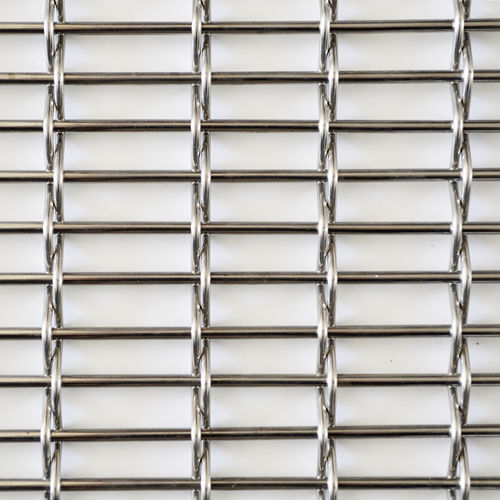 Maille métallique pour brise-soleil - XY-4310 - Hebei Shuolong Metal Products Co.,Ltd - en acier inoxydable / à maillage long / argentée