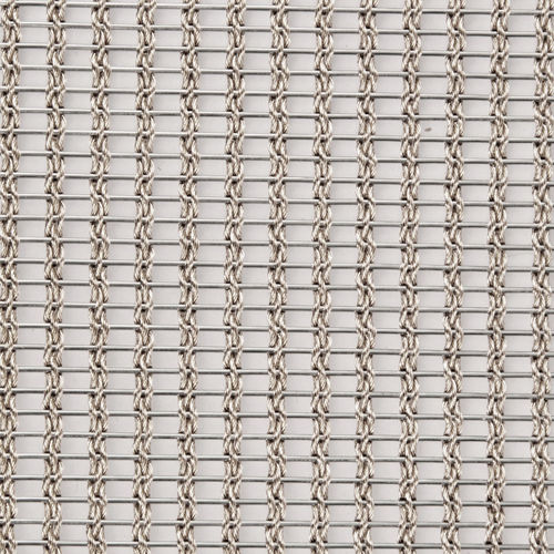 Toile métallique tissée en acier inoxydable - XY-M3165 - Hebei Shuolong Metal Products Co.,Ltd - pour agencement intérieur / à maillage long / argentée