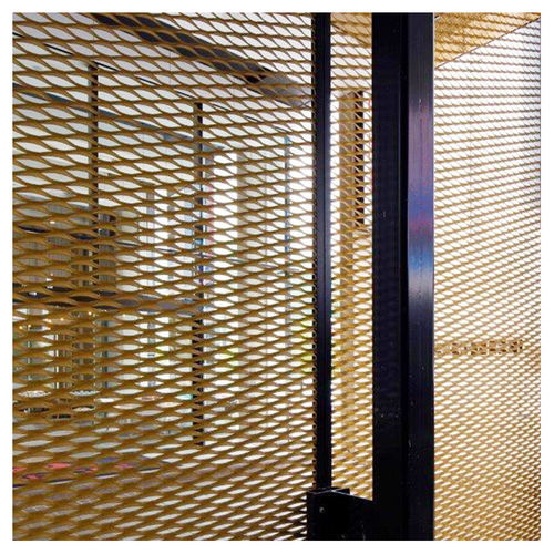 Maille métallique décorative - XY-AL01 - Hebei Shuolong Metal Products Co.,Ltd - en aluminium / en acier inoxydable / pour façade