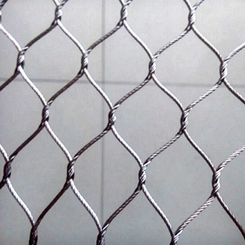 Maille métallique en acier inoxydable - SL-B - Hebei Shuolong Metal Products Co.,Ltd - pour clôture / pour façade / à maille losangée