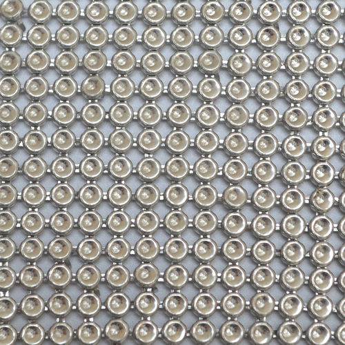 Maille métallique en aluminium - XY-B-D - Hebei Shuolong Metal Products Co.,Ltd - pour rideaux / pour la décoration intérieure / à maillage carré