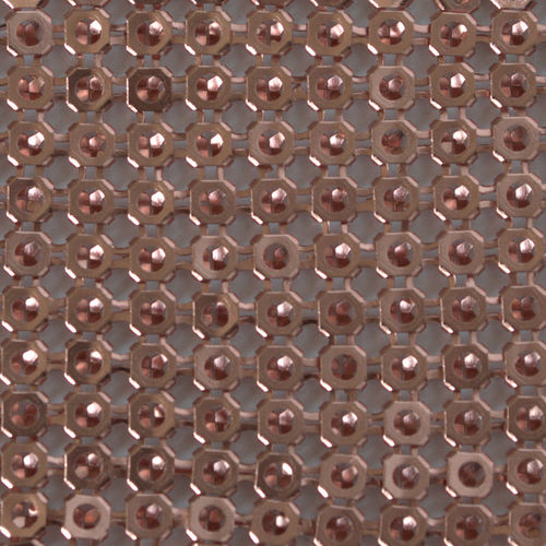 Maille métallique en aluminium - XY-B-G - Hebei Shuolong Metal Products Co.,Ltd - pour rideaux / pour la décoration intérieure / couleur personnalisable