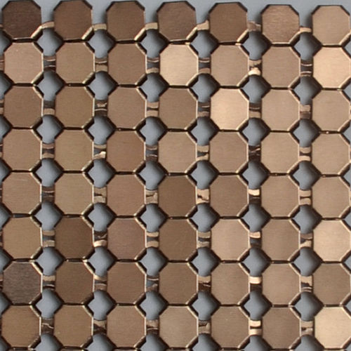 Maille métallique en aluminium - XY-B-H - Hebei Shuolong Metal Products Co.,Ltd - pour rideaux / décorative
