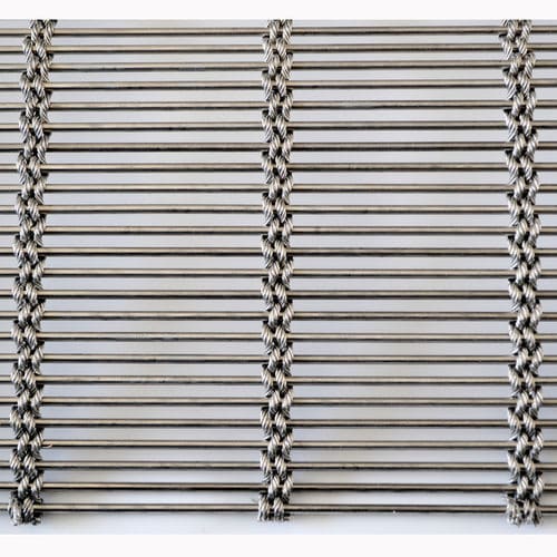 Maille métallique en acier inoxydable - XY-M3258 - Hebei Shuolong Metal Products Co.,Ltd - pour façade / pour agencement intérieur / à maillage long