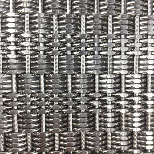 Maille métallique en panneaux - XY-M1445 - Hebei Shuolong Metal Products Co.,Ltd - en acier inoxydable / pour agencement intérieur / architecturale