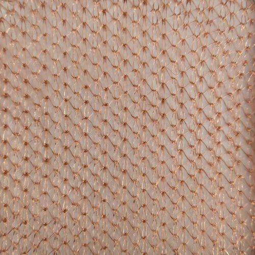 Toile métallique tissée en cuivre - XY-1252E - Hebei Shuolong Metal Products Co.,Ltd - pour agencement intérieur / pour façade en verre / à fils en spirale