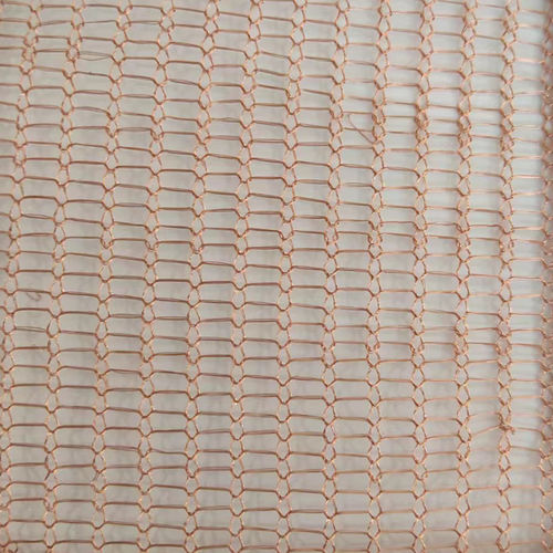 Maille métallique en cuivre - XY-1250 - Hebei Shuolong Metal Products Co.,Ltd - architecturale / pour façade en verre / pour agencement intérieur