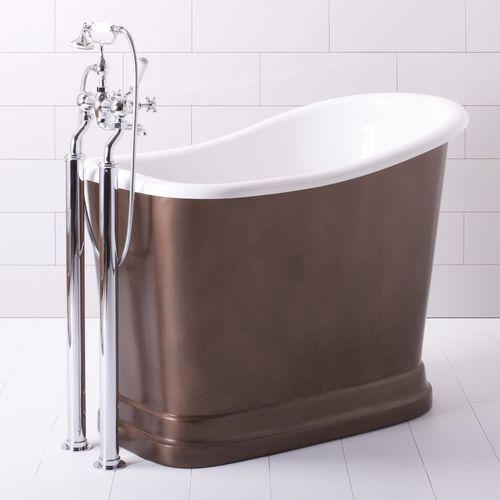 Baignoire ovale - TUBBY TORRE - Albion Bath Co - à poser / près du mur / pour habitat