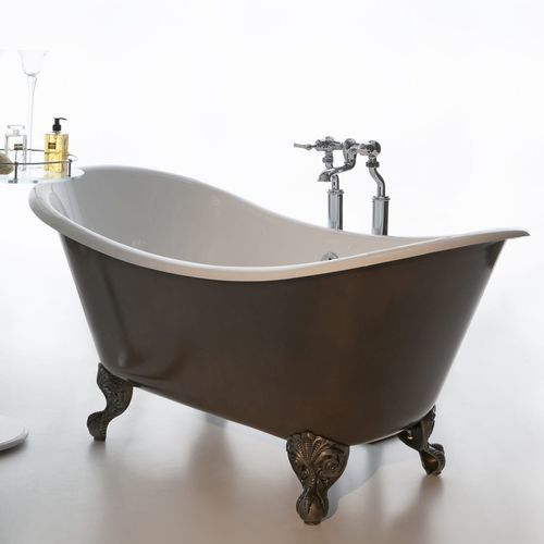 Baignoire ovale - IMPERIUM - Albion Bath Co - sur pieds / près du mur / pour habitat