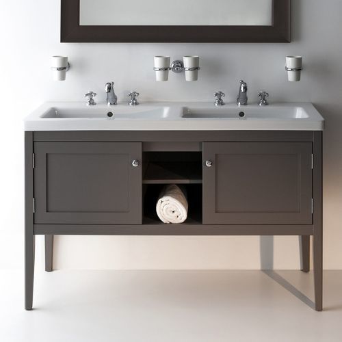 Meuble vasque double - ARREZZI  - Albion Bath Co - mural / à poser / MDF