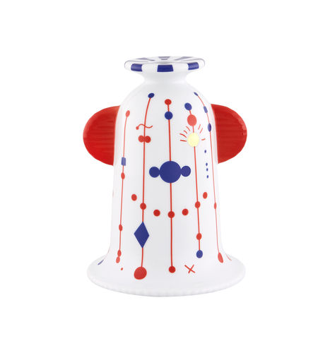 Bougeoir en porcelaine - FOLKIFUNKI - VISTA ALEGRE - par Jaime Hayon