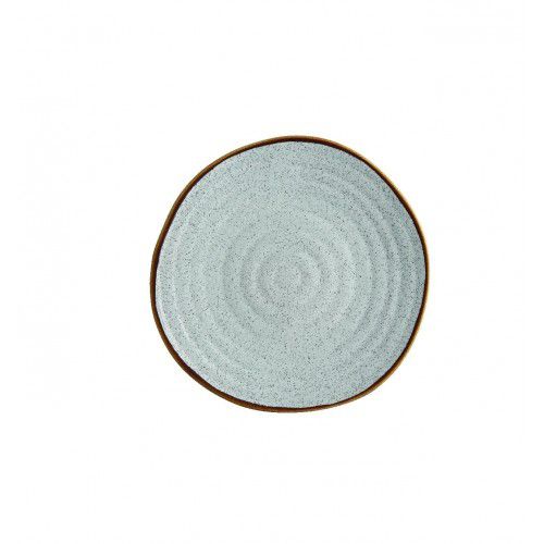 Assiette à dîner - Rustic Blend Turquoi : 27021121 - VISTA ALEGRE - ronde / grès / pour hôtel