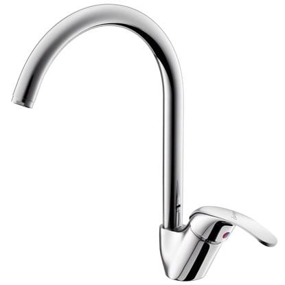 Mitigeur à poser - DESIA: 7515 - Rubinetterie Eurorama spa - en métal chromé / de cuisine / 1 trou