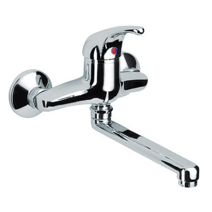 Mitigeur à poser - REVE: 14400 - Rubinetterie Eurorama spa - en métal chromé / de cuisine / 1 trou